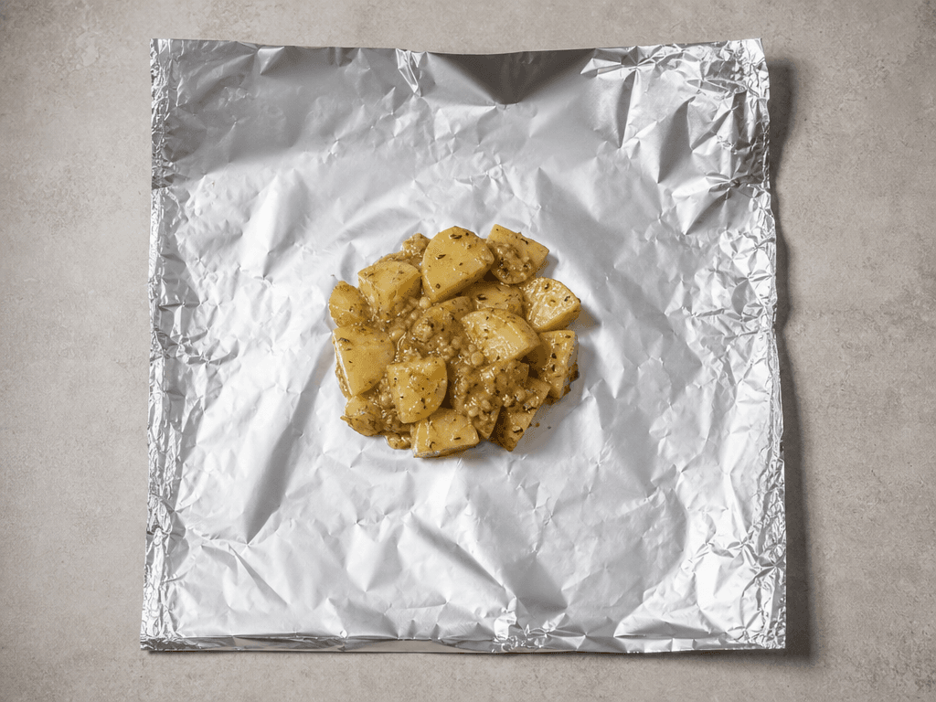 Гриловани картофи с пармезан, стъпка 3